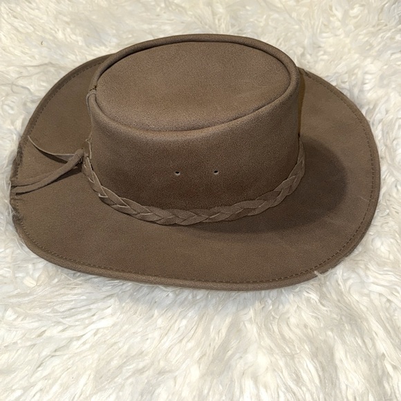 The Original Minnetonka Leather Outback Hat Small NEW - Picture 6 of 7